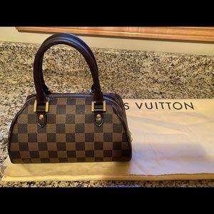 Louis Vuitton Ribera Mini Bag in Damier Ebene